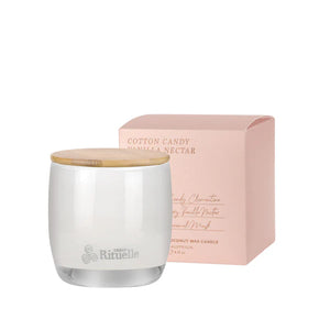 Rituelle Candle- Cotton Candy, Vanilla Nectar, Musk & Toffee 140gm