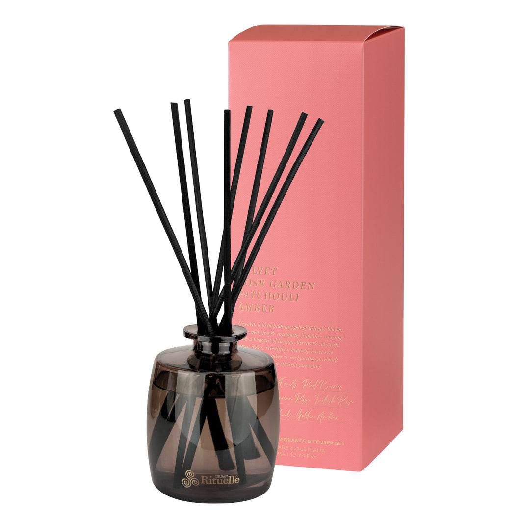 Rituelle Reed Diffusers - Velvet Rose Garden, Patchouli, Amber