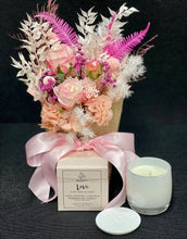 Load image into Gallery viewer, Forever Flowers and Candle Gift Pack
