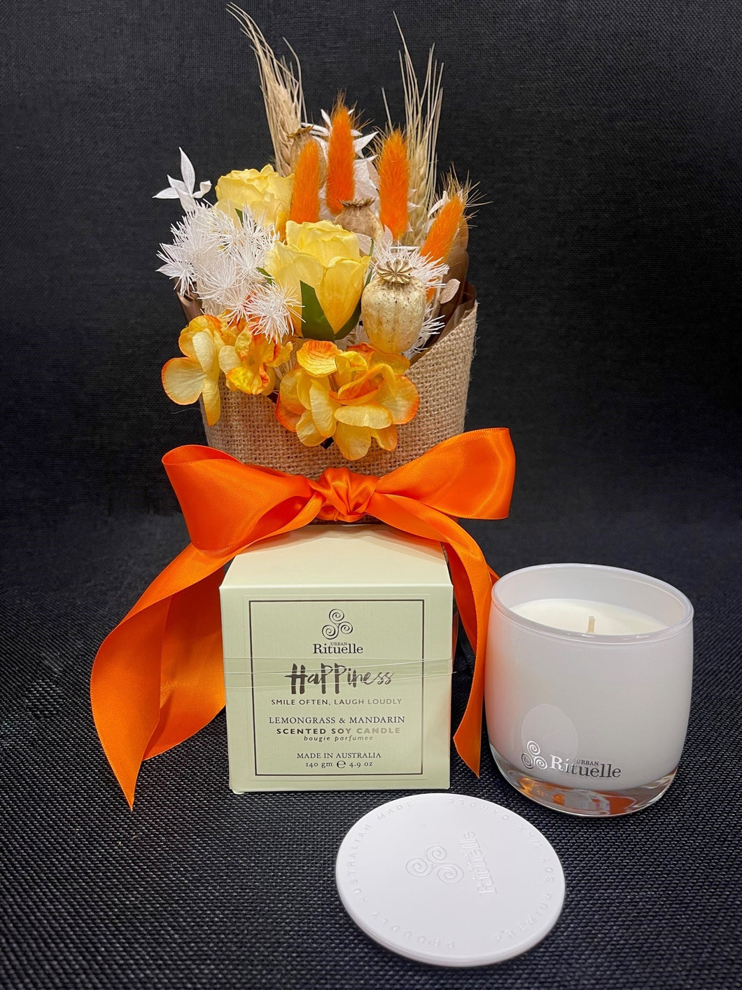 Forever Flowers and Candle Gift Pack