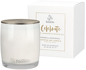 Rituelle Celebrate Candle Vanilla & Patchouli 400gm